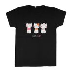 t shirt cutecat04 150x150 - تیشرت زنانه طرح cute cat