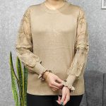 blouse cap 04 150x150 - بلوز گپ زنانه مدل آستین تور