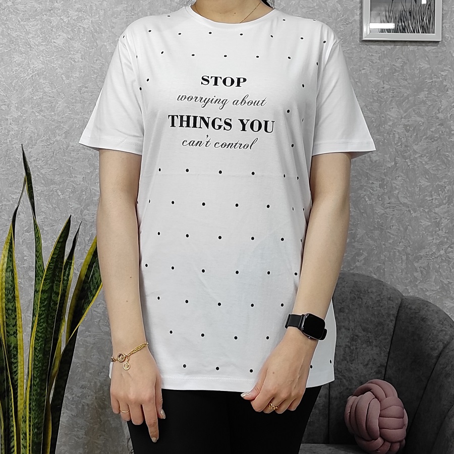 tshirt long stop worrying 01 - حراج و تخفیف ویژه