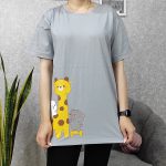 tshirt long arosaki 10 150x150 - تیشرت لانگ زنانه طرح عروسکی