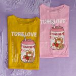 tshirt crop truelove total02 150x150 - تیشرت زنانه کراپ طرح TRUELOVE