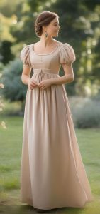 16 Empire Dress 141x300 - انواع لباس زنانه بلند