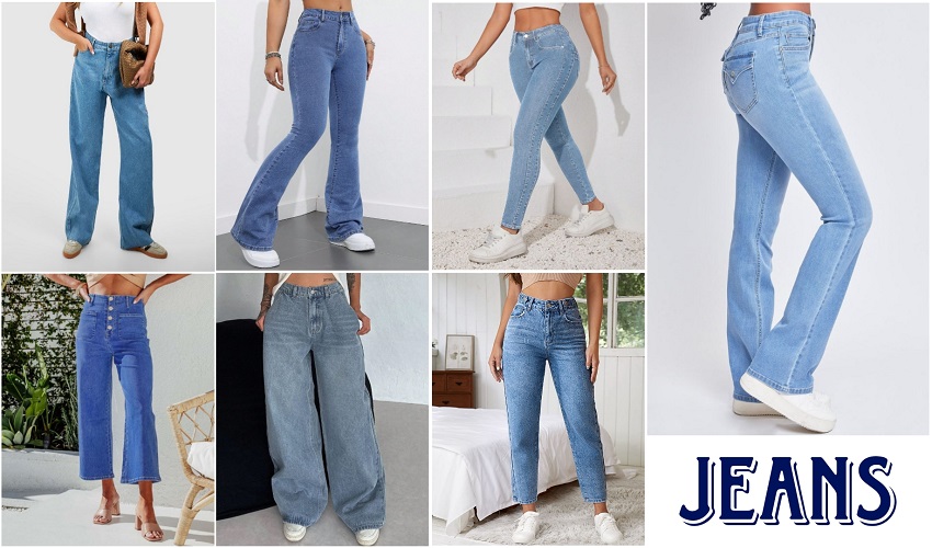 آشنایی با 15 مدل شلوار جین زنانه + عکس- فروشگاه لودوس گالری