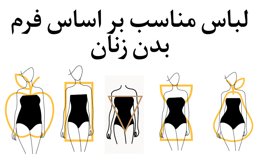 لباس مناسب بر اساس فرم بدن زنان